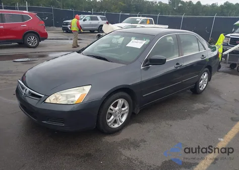 2007 Honda Accord 2.4 Se from USA, damaged, VIN 1HGCM56367A058023